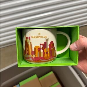 Starbucks Nashville Skyline Mug - You Are Here Collection